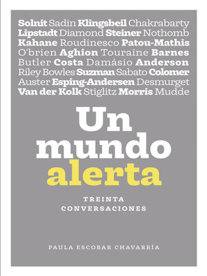 cover image of Un mundo alerta